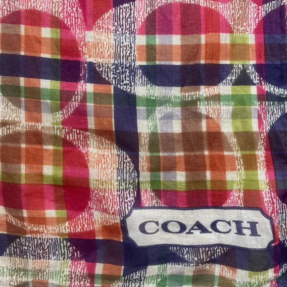 Coach Oblong Scarf - Picture 2 of 4